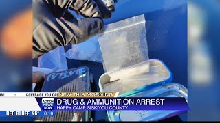 Happy Camp man arrested after authorities locate methamphetamine, ammunition during traffic stop