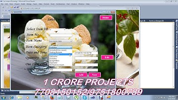 Ice Cream Parlour Management System | 1 Crore Projects