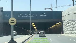 🕋 You Won’t Believe This Drive in Makkah! Clock Tower → Haramain Station