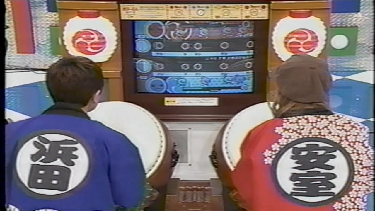 安室奈美恵とダウンタウン　ゲーム対決　テトリス　太鼓の達人　ダーツ