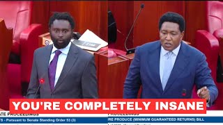 Download Lagu IF YOU'RE PISSED OFF, WALK OUT! Ledama Olekina silences Sen.Methu interfering his thought process MP3