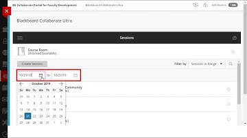 Accessing the Attendance Report from a Blackboard Collaborate Session
