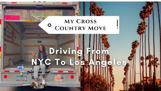 Intro: My 3,000 Mile Drive To LA || Cross Country Move || NYC to LA || Shontel Anestasia