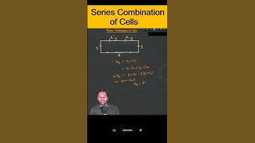 Series Combination of Cells Derivation #class12physics #cbse #ncertphysics