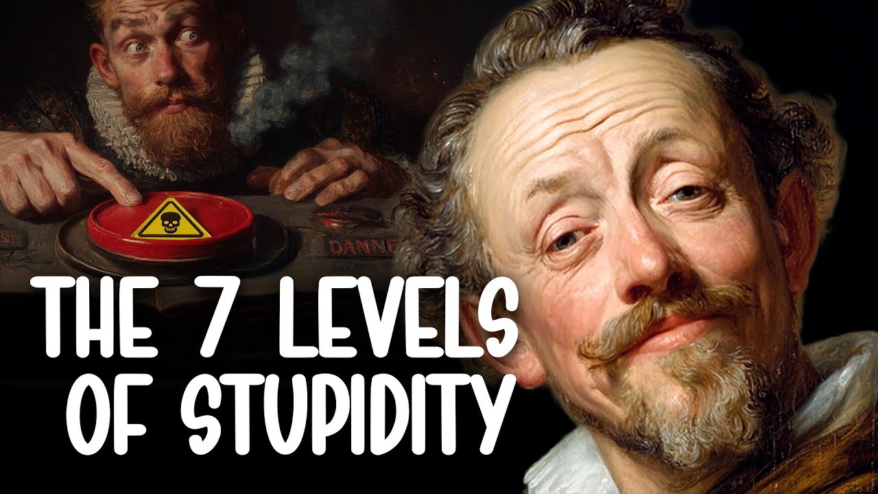The 7 Levels of Stupidity (And Which One Is Ruining Your Life) - YouTube