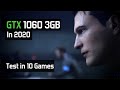 GeForce GTX 1060 3GB in 2020 Tested in 10 games