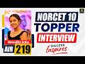 AIIMS NORCET 10 Mains Topper's Interview 🏆AIR 219🏆 | Navodita Sahu Success Story | Utkarsh Nursing