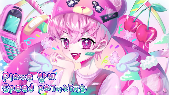 🩷Plave 밤비님 팬아트 Speed painting🩷