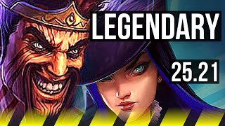 DRAVEN & Senna vs CAITLYN & Janna (ADC) | Legendary, 14/3/11 | EUW Master | 25.21