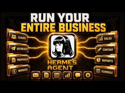 How to Run Your Entire Business With Hermes Agent (No Coding Required)
