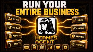 How to Run Your Entire Business With Hermes Agent (No Coding Required)