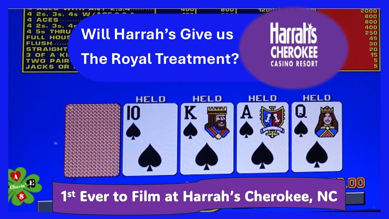Мы сорвали кикеры и тузы в Harrah's Cherokee. #Видеопокер #Джекпоты