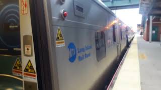 Penn Station bound M7 LIRR arrived at Bayside