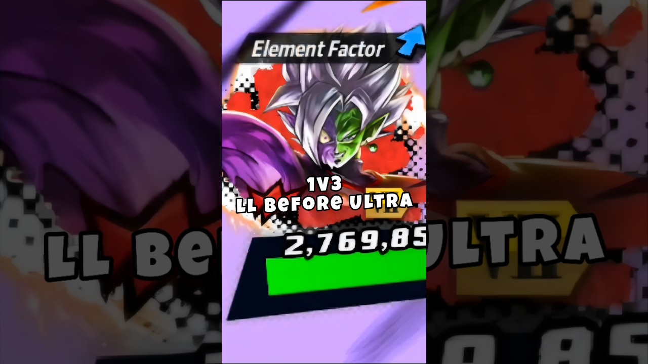 "1V3 With LL Half-Corrupted Fuse Zamasu 😈" (Dragon Ball Legends) 