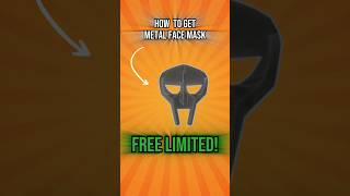 FREE Roblox UGC LIMITED - How To Get Metal Face Mask! #roblox #shorts