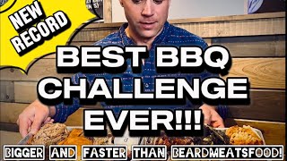 Huge BBQ Challenge!!! @Beardmeatsfood called it the best ever!!!