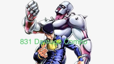 Josuke Part 4 83% Combo (All Star Battle R)
