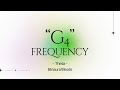 Musical Note - 392 Hz Frequency &amp; Theta Band Binaural Beats #soundtherapy