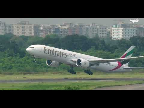 🇧🇩 Boeing 787 & 777 Departures I Dhaka Airport Planespotting ✈️