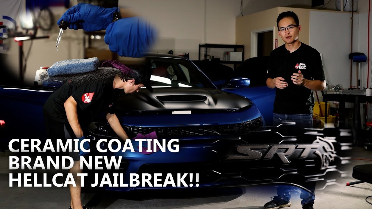 Protecting this Hellcat Jailbreak with Ceramic Coating!