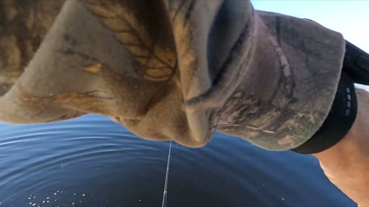 2/27/24 Bass fishing Lake Garcia in Florida with Ed