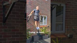 Trying to Learn the Front Lever with Resistance Bands.