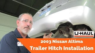 2003 Nissan Altima Trailer Hitch Installation
