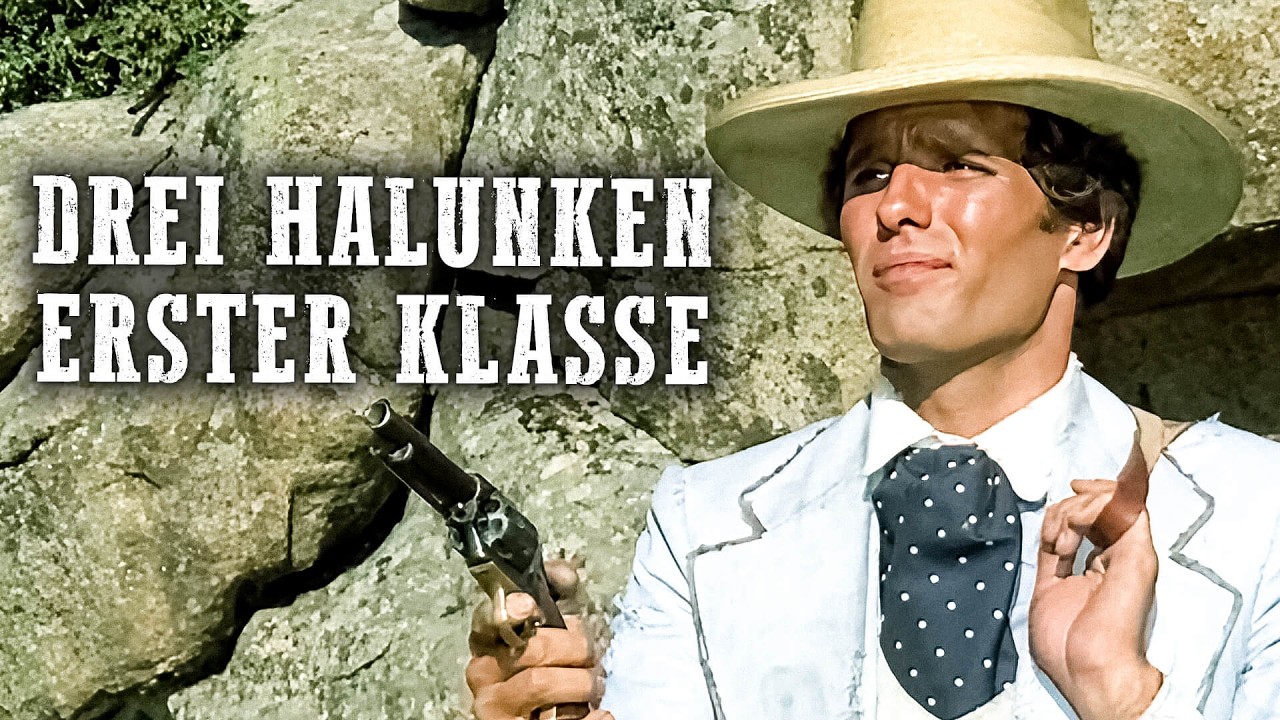 Drei Halunken erster Klasse - 4K - Giuliano Gemma - Italowestern - Tomas Milian - Deutsch