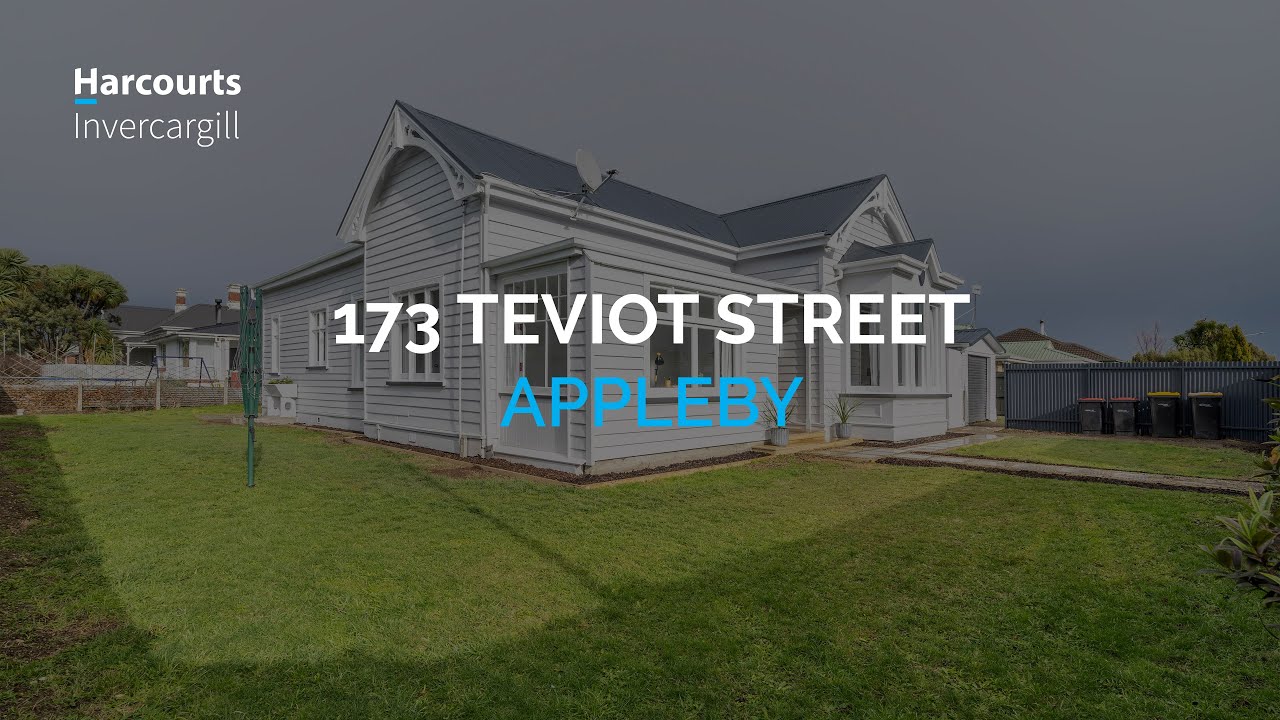FOR SALE 173 Teviot Street, Appleby Harcourts Invercargill YouTube
