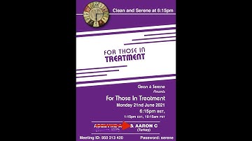 For Those In Treatment = Aaron C