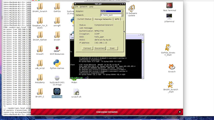 Raspberry Pi Robots: Running Python