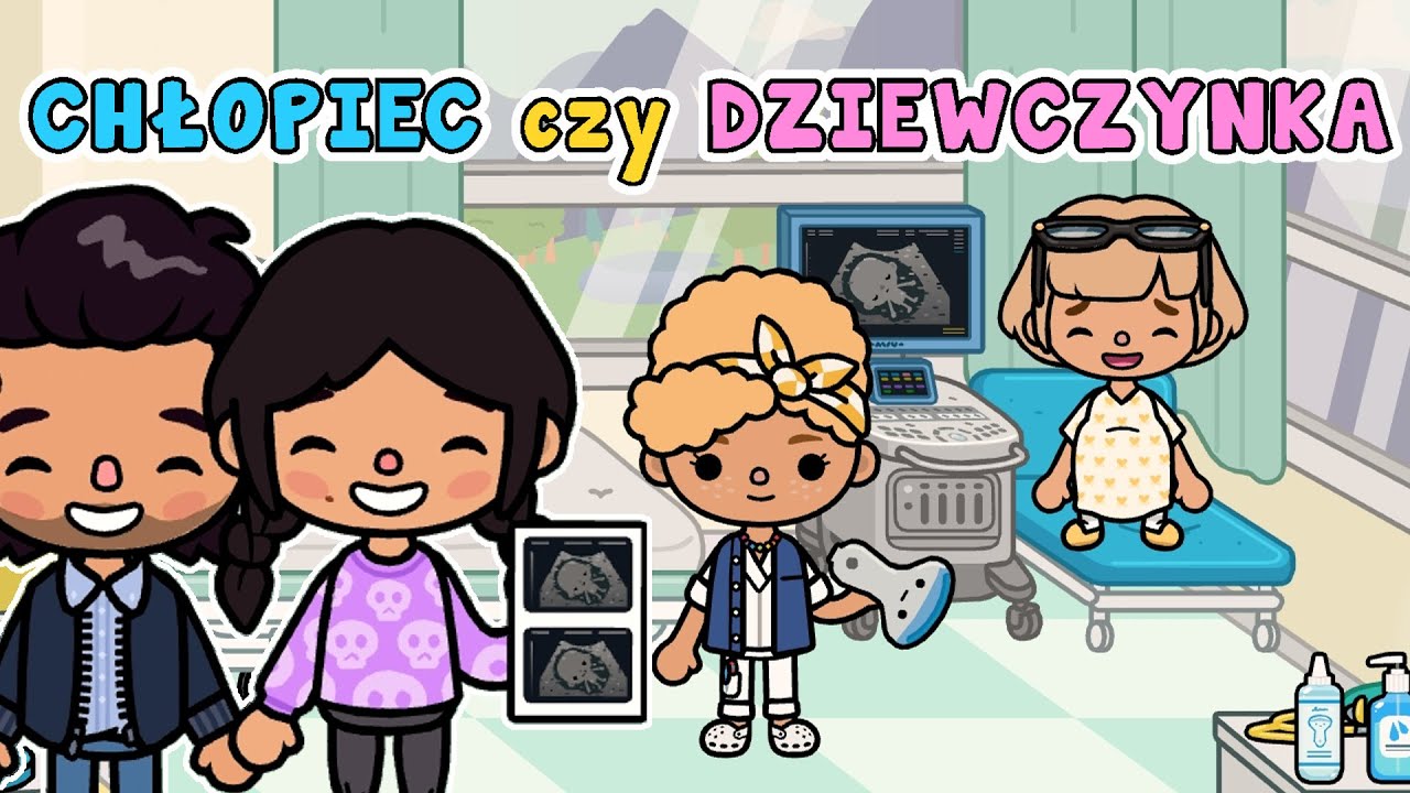 CHŁOPIEC CZY DZIEWCZYNKA 💞 BADANIE USG TOCA BOCA HISTORYJKA PO POLSKU ❤️ BAJOLANKI