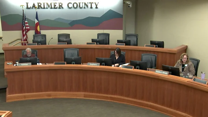 Larimer County Administrative Matters Meeting 11/25/25