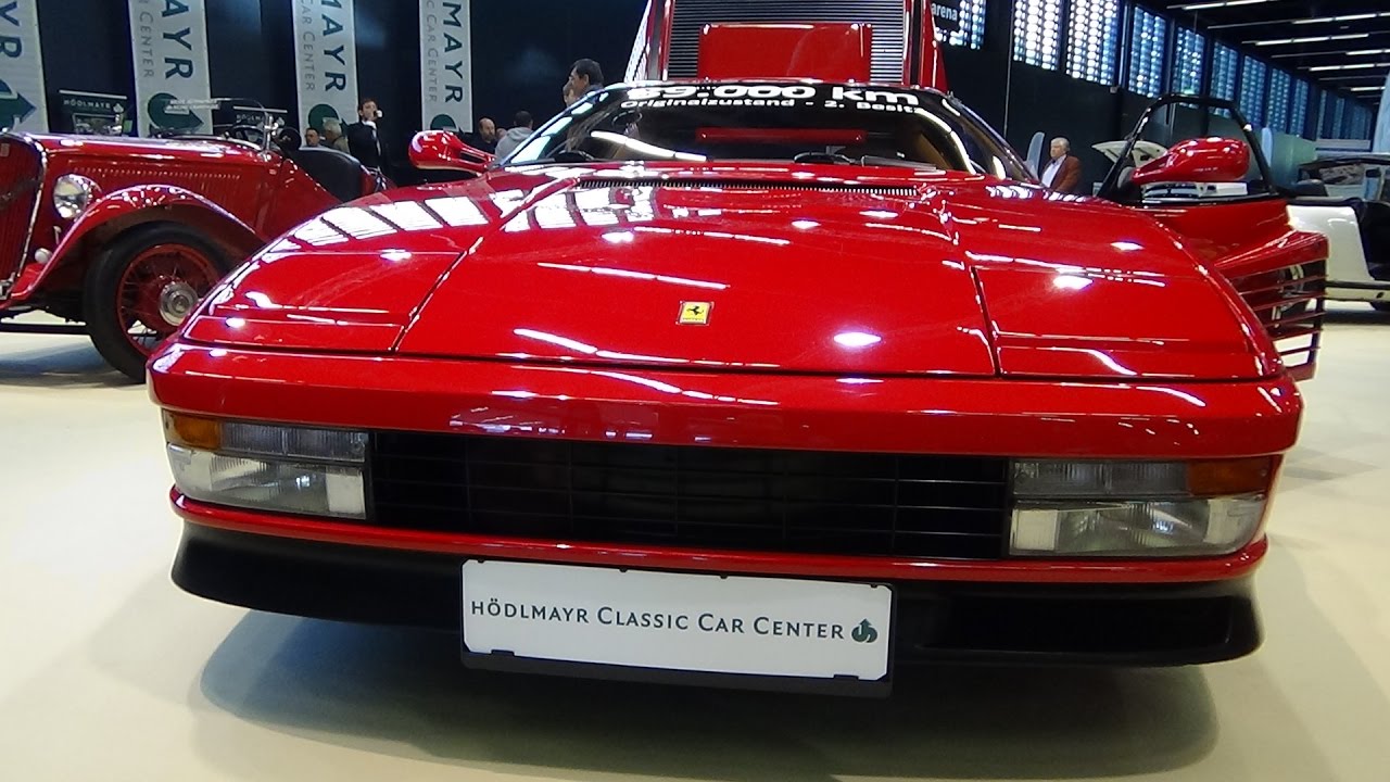 1991 Ferrari Testarossa , Exterior and Interior , Classic Expo Salzburg 2016