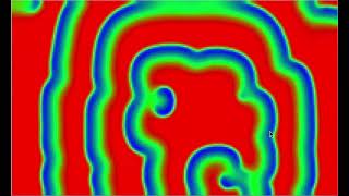 interactive reaction & diffusion Gray-Scott model