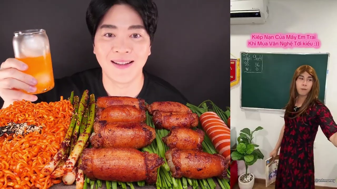 Video Ngắn (anhmoney) Và Mukbang (Chihun ASMR 치훈)