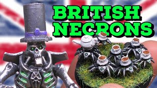 Brit-Bashing Warhammer40k: Necron Warriors Converted with 3D Printing