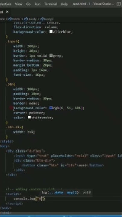 Floating button | html css javascript - YouTube
