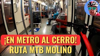 ¡En Metro al Cerro! Usé el metro de Santiago para ir a ruta de MTB.