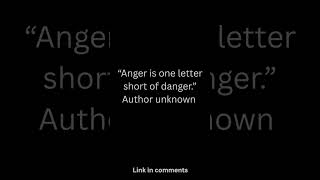 A quote about anger from an unknown source #philosophyquotes #lifequotes