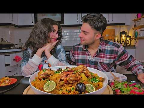 الكبسه السعوديه فطورنا الرمضاني عرفتكم على مياسه 