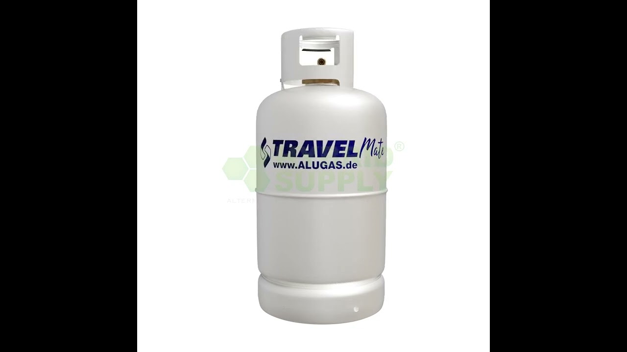 Bouteille gpl aluminium et rechargeable 33L sans raccord