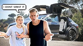 Telling My Husband I DONT LIKE the Tesla!! *Prank*