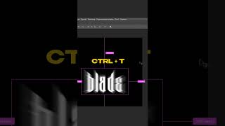 ЭФФЕКТ ТЕКСТА в Photoshop всего за 30 секунд#design #photoshop#графическийдизайн #дизайн #туториал