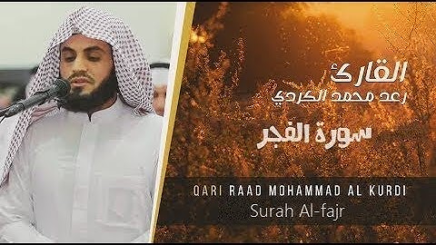 تلاوة جميلة للشيح رعد محمد الكردى سورة الفجر