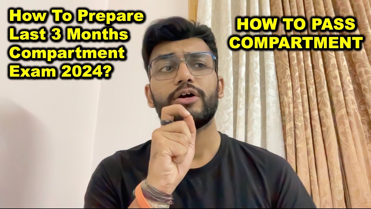 How To Pass Compartment Exam In Last 3 Months? YouTube
