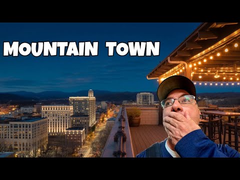 EXTRAORDINARY Asheville North Carolina Urban Trail Coffee Food City Rooftops