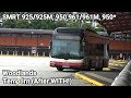 Smrt buses  woodlands temporary bus interchange after with opening