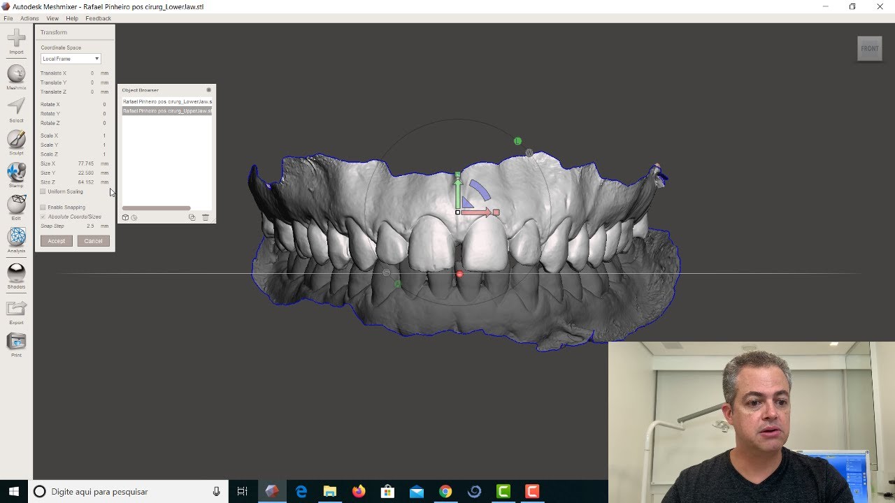 Meshmixer Básico em Odontologia