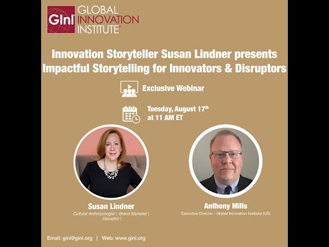 Innovation Storyteller - Impactful Storytelling with Susan Lindner